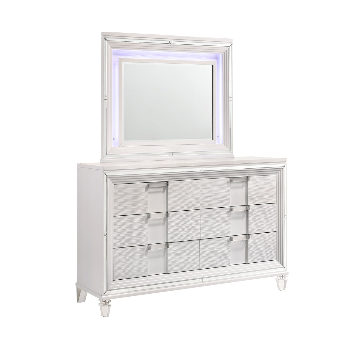 Twenty Nine King Storage 6PC Bedroom Set in White