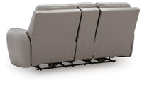 Real Moments Power Reclining Loveseat with Audio Seating
