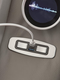 Real Moments Power Reclining Loveseat with Audio Seating