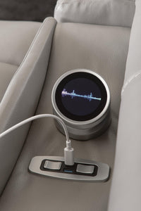 Real Moments Power Reclining Loveseat with Audio Seating