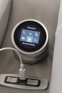 Real Moments Power Reclining Loveseat with Audio Seating