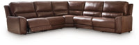 DeepWakes 5-Piece Power Reclining Sectional