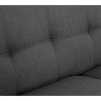 Hadley 4480 KD Sofa Heirloom Charcoal w/No Pillows