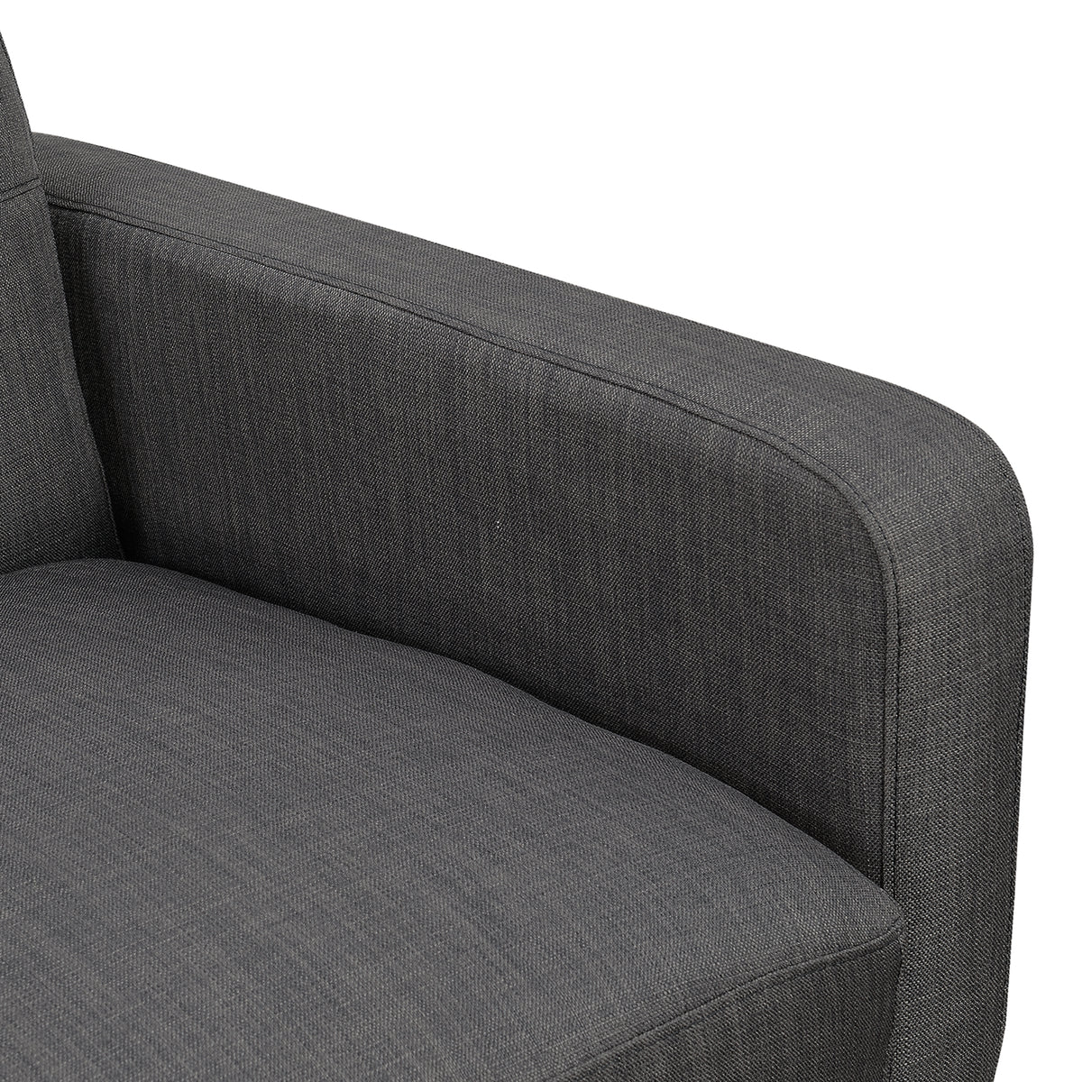 Hadley 4480 KD Sofa Heirloom Charcoal w/No Pillows