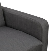 Hadley 4480 KD Sofa Heirloom Charcoal w/No Pillows