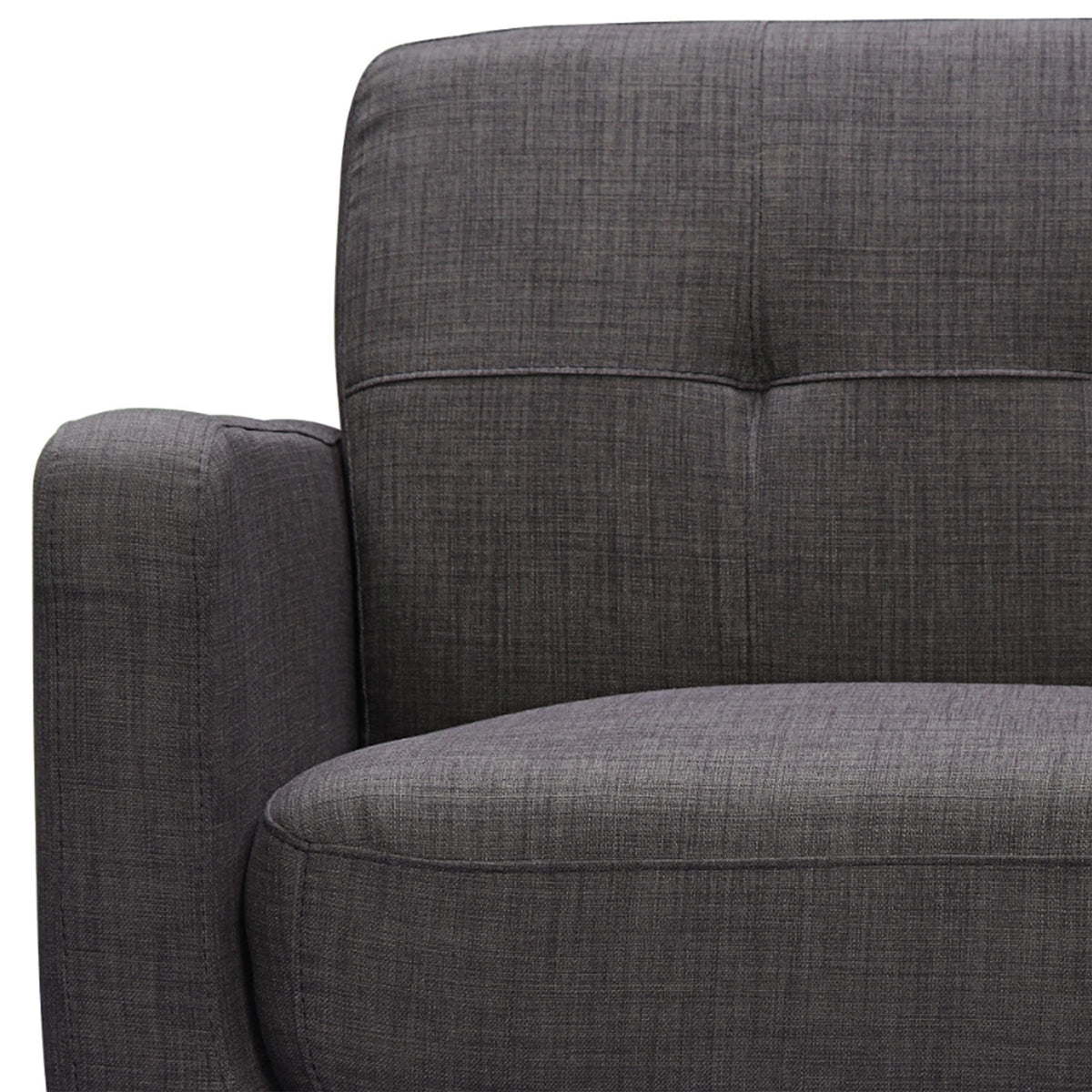 Hadley 4480 KD Sofa Heirloom Charcoal w/No Pillows