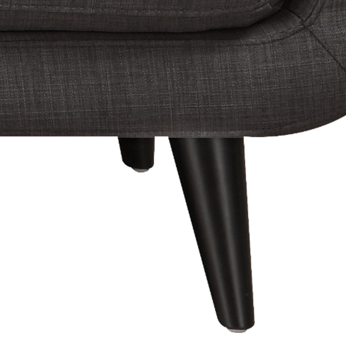 Hadley 4480 KD Love Seat Heirloom Charcoal w/No Pillows
