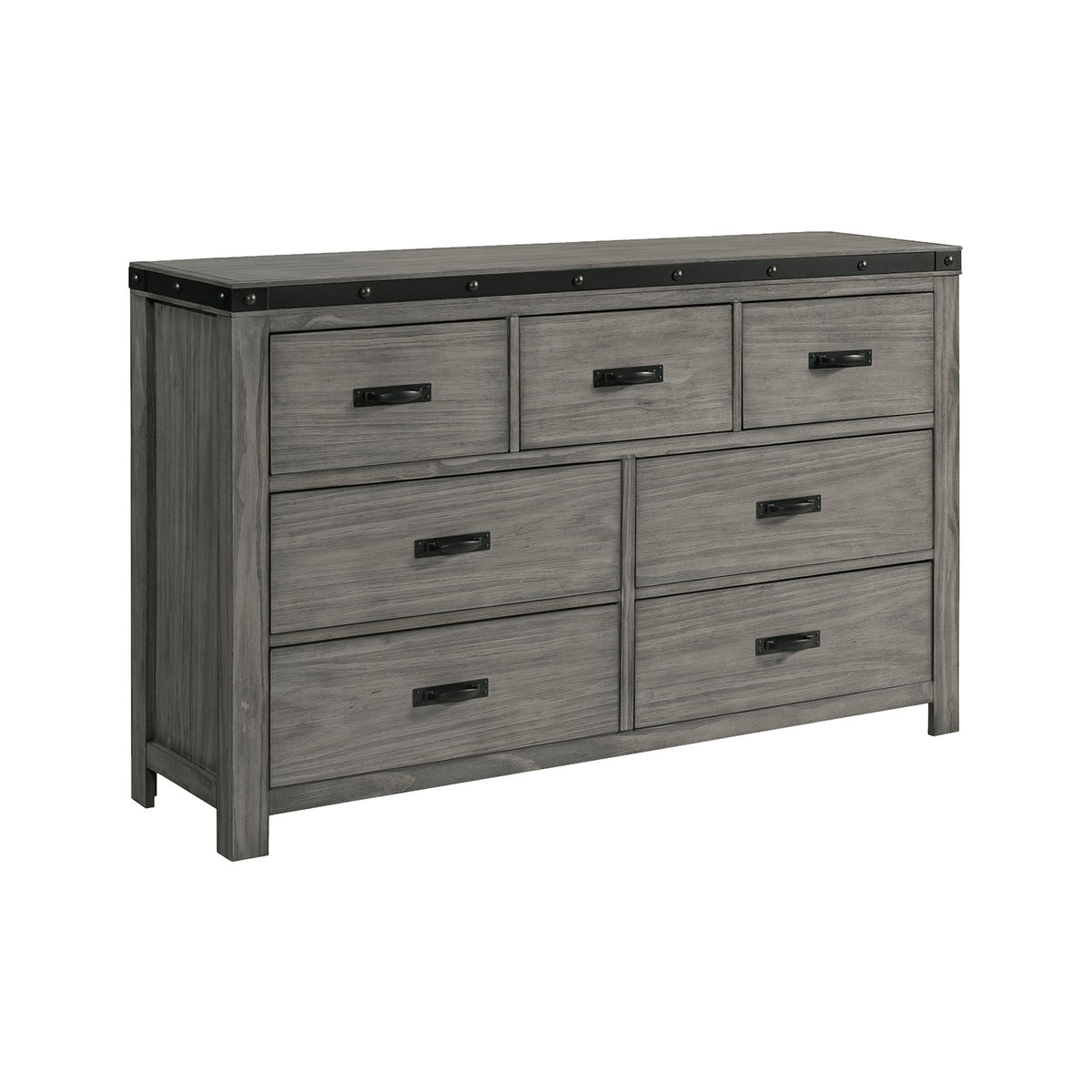 Wade Queen 4PC Bedroom Set with 2 Nightstands & Dresser