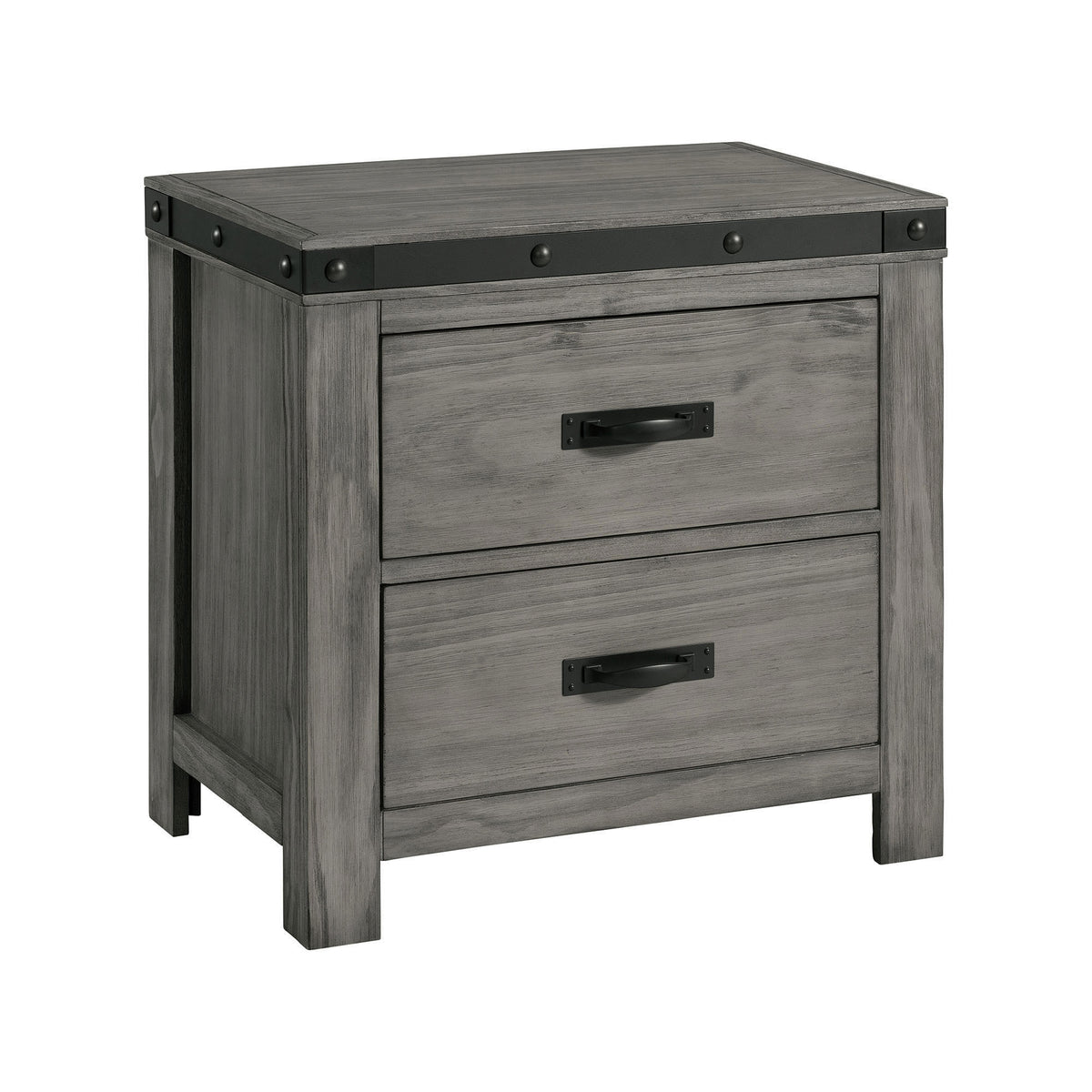 Wade Queen 4PC Bedroom Set with 2 Nightstands & Dresser