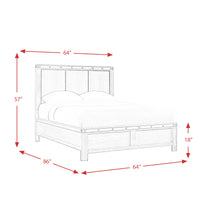 Wade Queen 4PC Bedroom Set with 2 Nightstands & Dresser