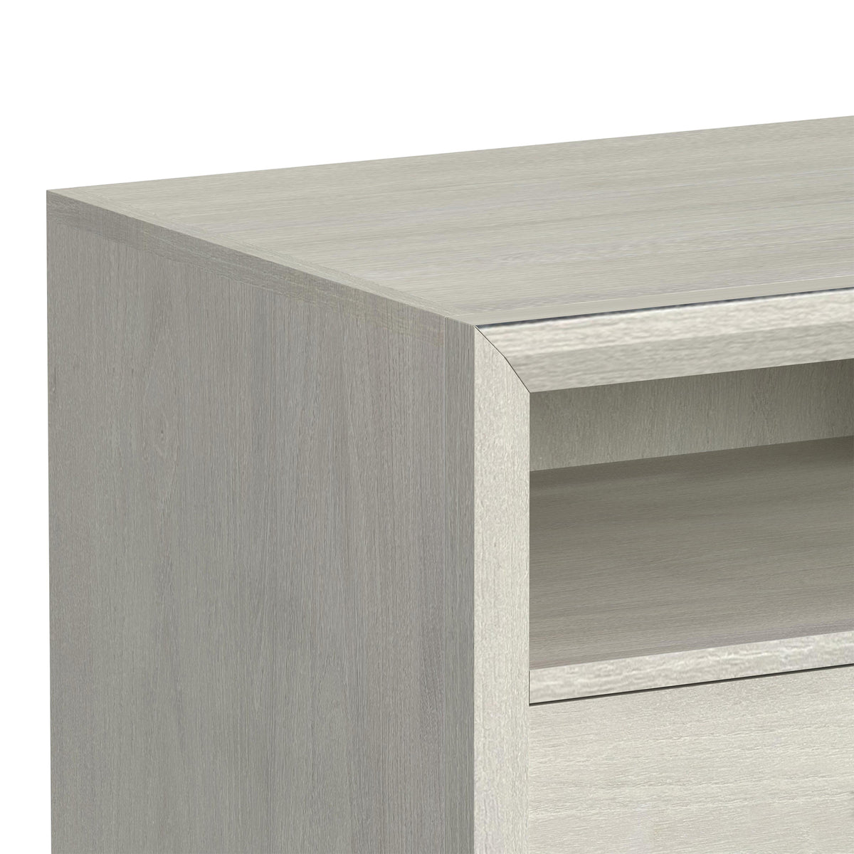 Westland 3PC Entertainment Unit With 71"" TV Console in Almond