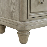 Whit-Ash Queen Panel 3PC Bedroom Set in Light Grey