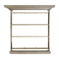 Whit-Ash King 3PC Bedroom Set with 2 Nightstands in Light Grey