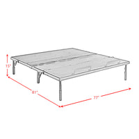 Z Base Pro King Adjustable Bed with Head and Foot Incline