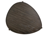 Magnussen Home Hadleigh Black Coffee Bean Shaped Nesting Cocktail Table With End Table