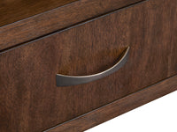 Magnussen Home Mcpherson Burnt Umber Round Cocktail Table With Casters