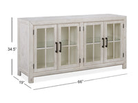 Magnussen Home Bronwyn Alabaster Extendable Rectangular Dining Table With 4 Upholstered Side Chairs Bench Buffet And Dining Cabinet