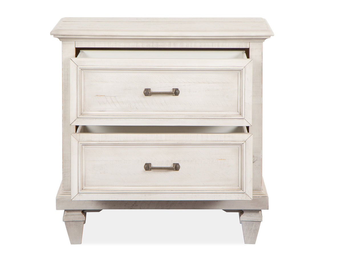 Magnussen Home Newport Alabaster Drawer Nightstand
