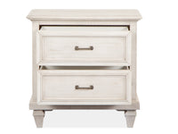 Magnussen Home Newport Alabaster Drawer Nightstand