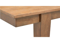 Magnussen Home Lindon Belgian Wheat Extendable Rectangular Dining Table With 6 Paper Cord Side Chairs And Buffet