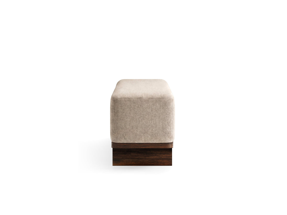 Magnussen Home Reena Rich Brown Upholstered Bench