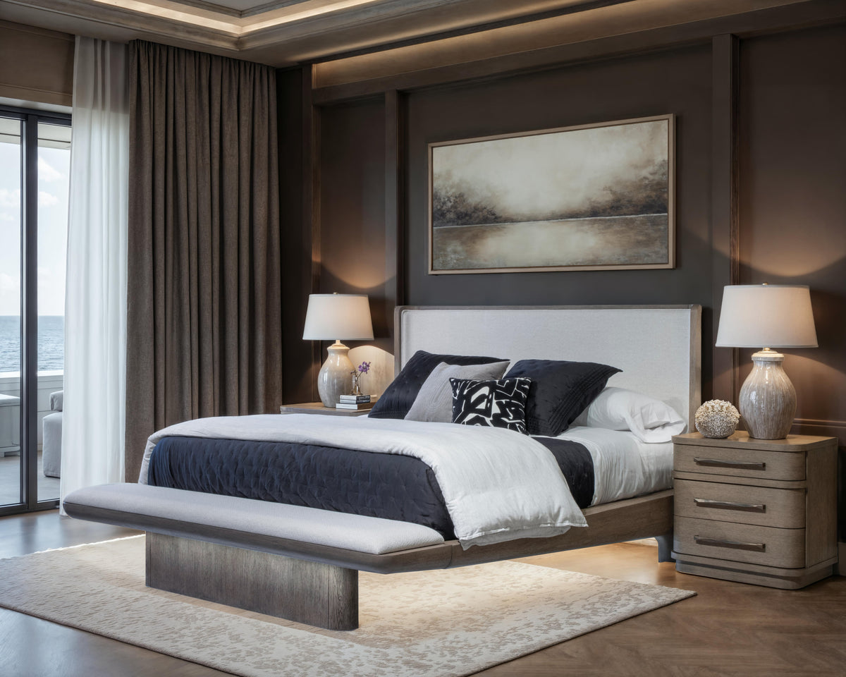 Magnussen Home Thorne Amber Brown Queen Headboard