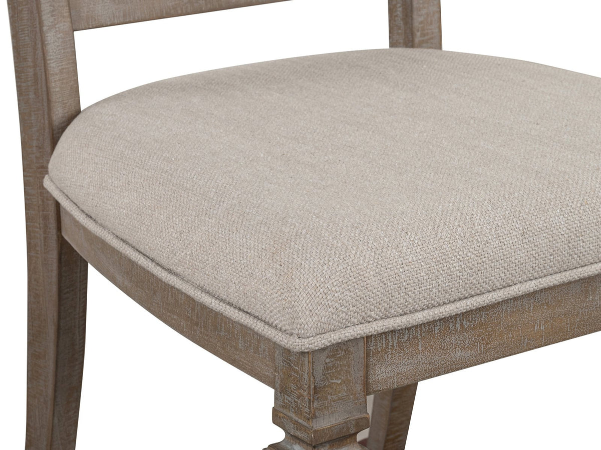 Magnussen Home Lancaster Dovetail Grey Extendable Rectangular Dining Table With 6 Side Chairs 2 Arm Chairs And Buffet