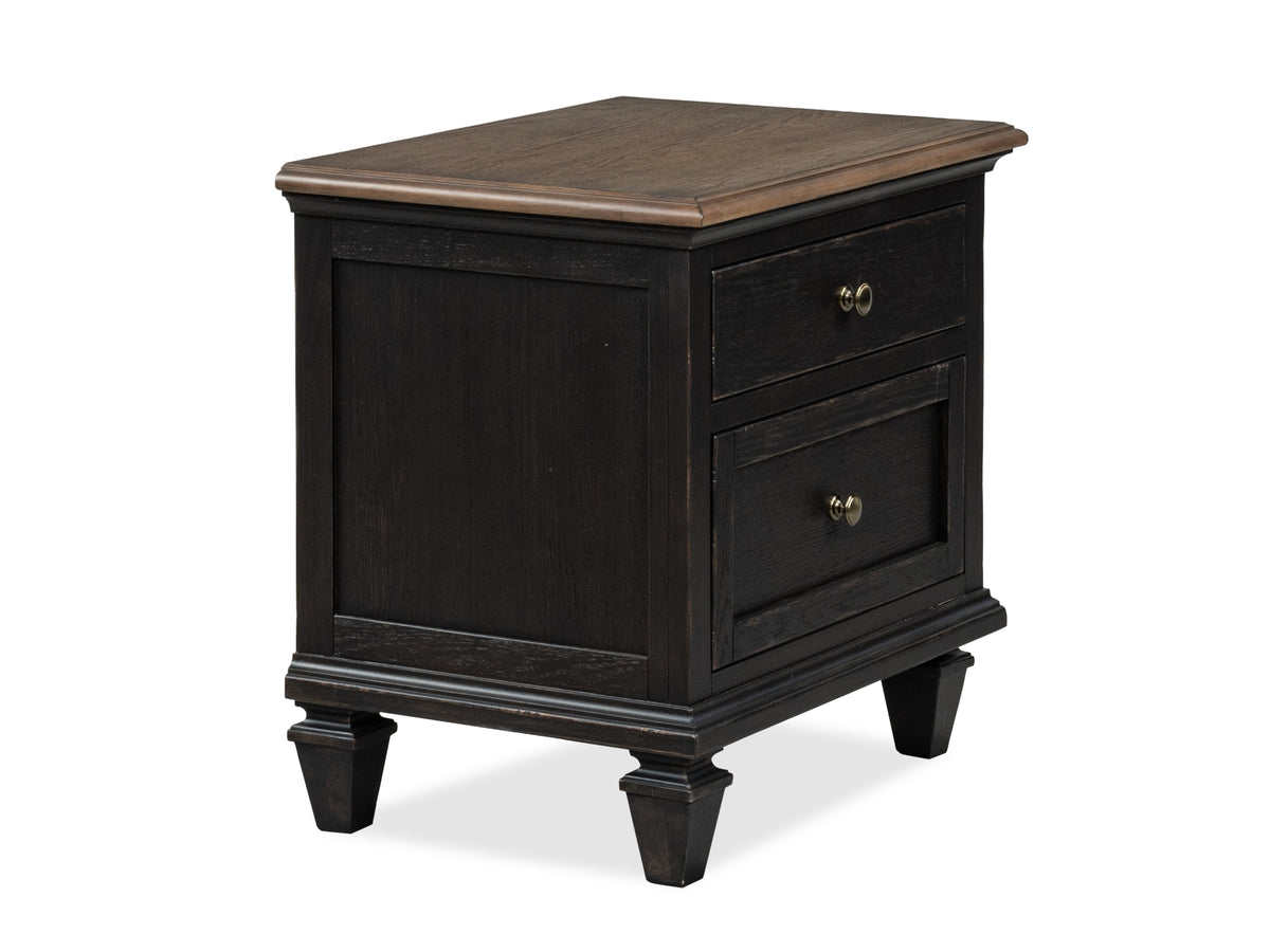 Magnussen Home Surrey Brown Drawer Nightstand