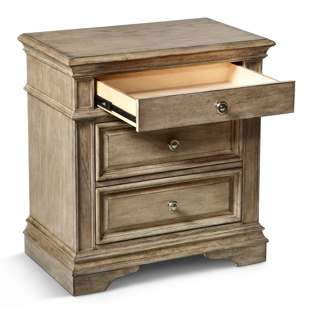 Highland Park Nightstand Waxed