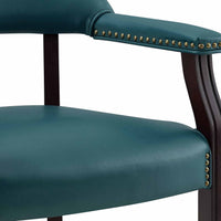 Tournament Arm Chair w/Casters, Teel