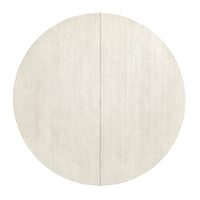 Magnussen Home Lorelei Misty Cloud Extendable 54" Round Dining Table With 2 Side Chairs And 2 Host Chairs