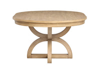 Magnussen Home Coventry Honey Maple Extendable 48" Round Dining Table With 4 Side Chairs And Buffet