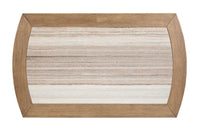 Magnussen Home Bradford Riverbed Beige Rectangular Cocktail Table