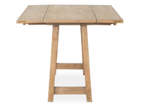 Magnussen Home Lindon Belgian Wheat Expandable Writing Desk