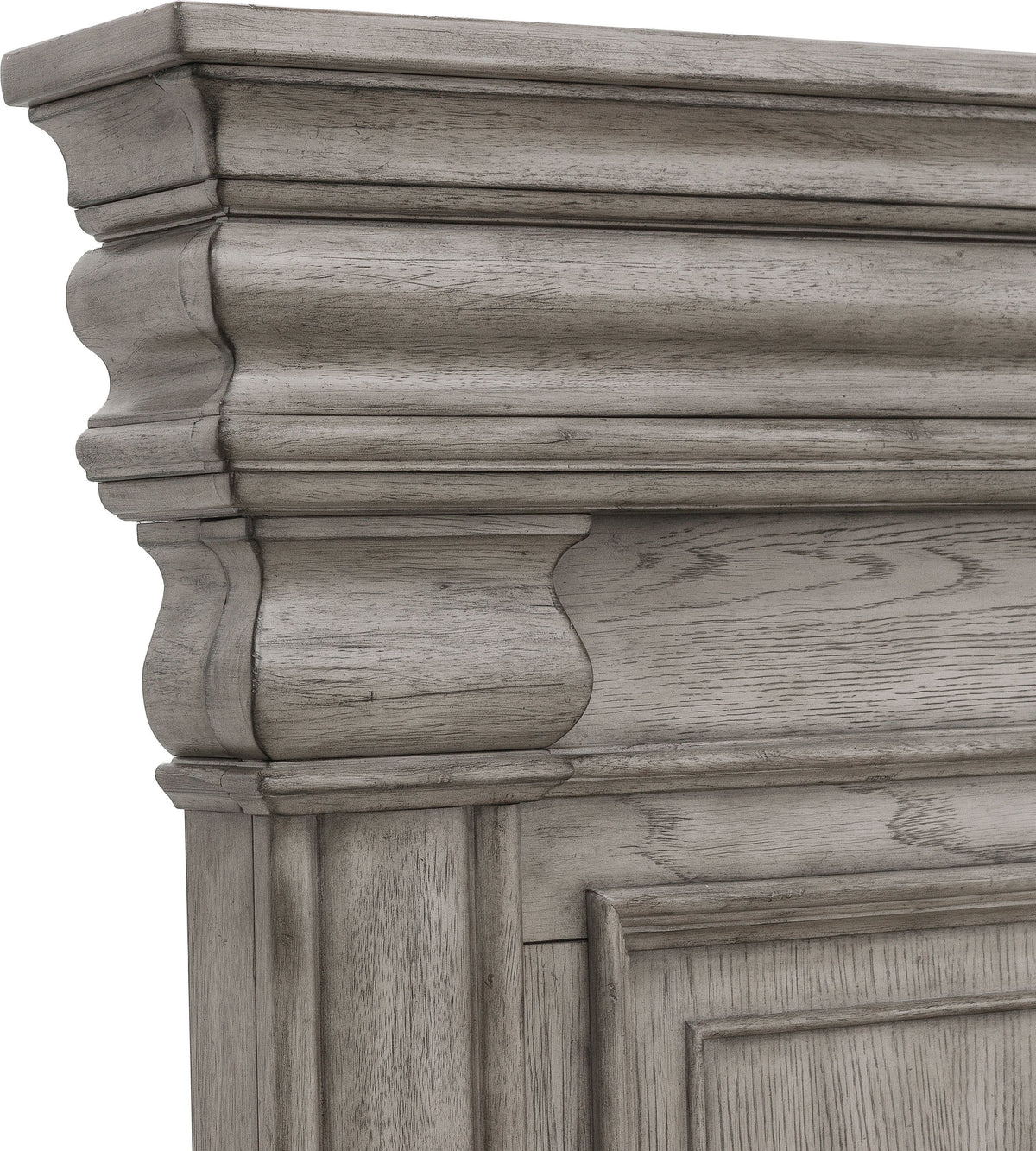 Pulaski Madison Ridge Heritage Taupe King Storage Bed With Nightstand