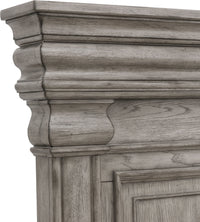Pulaski Madison Ridge Heritage Taupe King Storage Bed With Nightstand