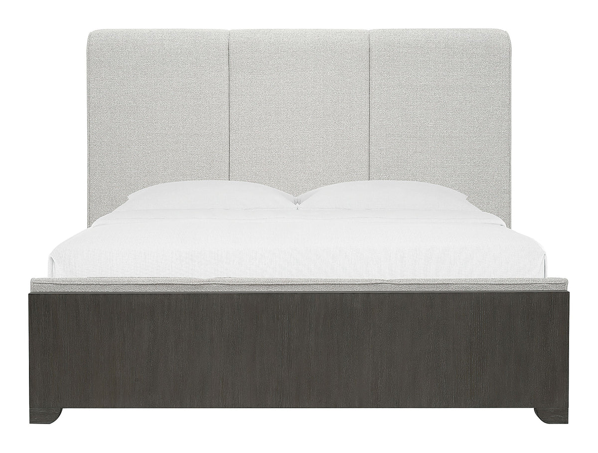 Pulaski Anderson Park Moose Trail And Frontier Brown Queen Upholstered Bed