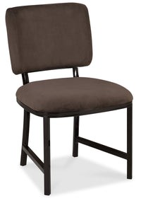 Pulaski Modern Mosaic Brown Leg Dining Table With 2 Side Chairs And 2 Arm Chairs