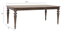 Pulaski Saddle Creek Timber Brown Extendable Leg Dining Table With 8 Wood Back Side Chairs And Server