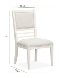 Salt Life Home Echo Isles Sea Pearl And Driftwood Extendable Rectangular Dining Table With 6 Side Chairs And Buffet