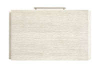 Magnussen Home Lorelei Misty Cloud California King Panel Bed With Nightstand