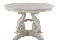 Magnussen Home Bronwyn Alabaster 48" Round Dining Table
