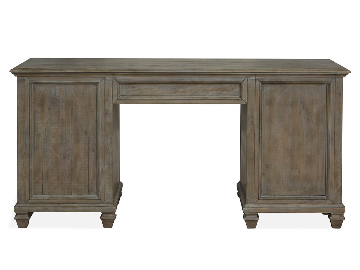 Magnussen Home Lancaster Dovetail Grey Executive Desk