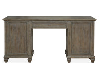 Magnussen Home Lancaster Dovetail Grey Executive Desk