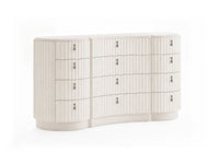Pulaski Vivienne Whisper White Drawer Dresser