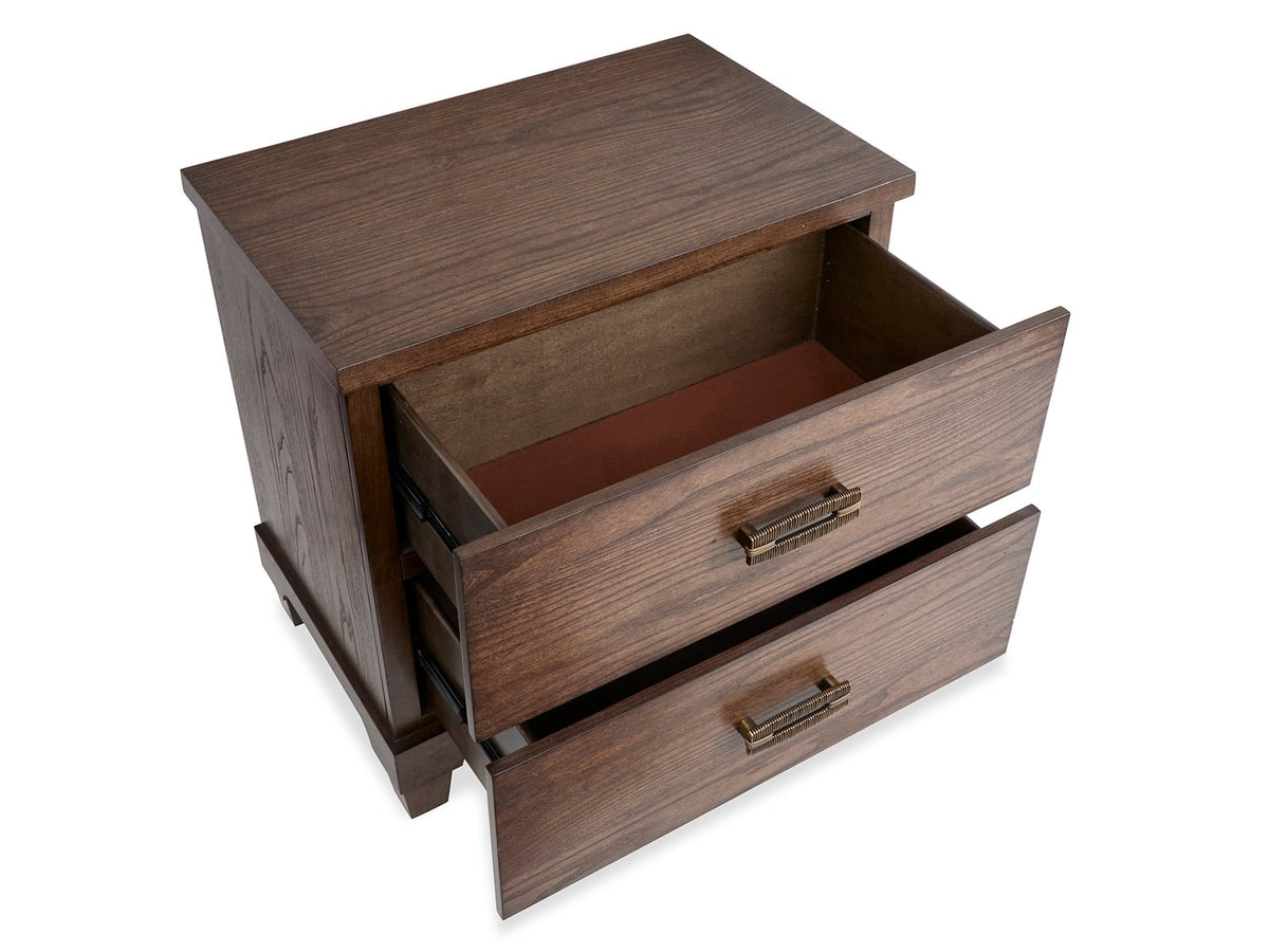Salt Life Home Sugar Mill Spiced Rum King Panel Bed With 2 Nightstands