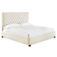 Isadora King Bed WhiteALL E-COMMERCE