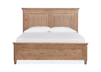 Magnussen Home Harmony Heights Belgium Wheat Queen Panel Bed With Nightstand