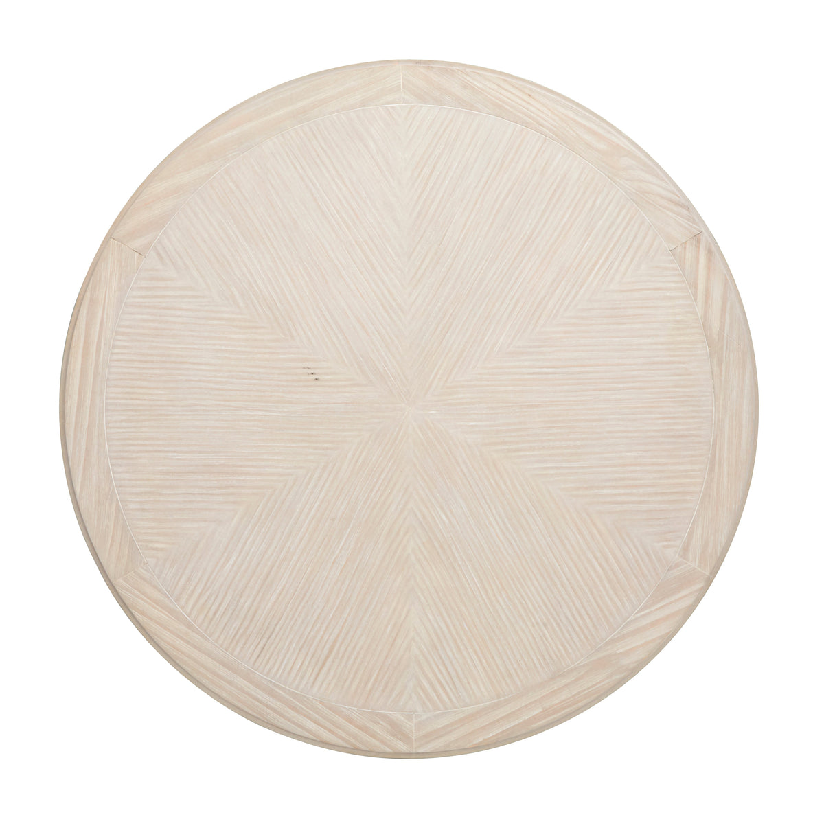 Magnussen Home Bostwick Coconut Cream Round Cocktail Table With 2 End Table