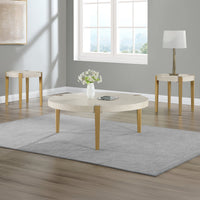 Gracie Coffee Table, White